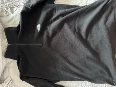 THE NORTH FACE ザノースフェイス 黒 ハーフジップアップ フリース