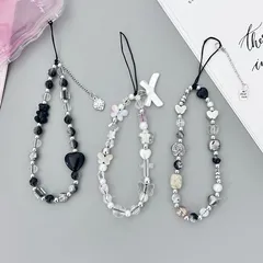 スマホストラップ 手首 携帯 ストラップ 手首掛け ビーズ リストストラップ 可愛い ビーズストラップ 落下防止 紛失防止 ハンドストラップ かわいい