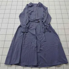 ◇ Θ ナノ・ユニバース nano・universe NL11ONP038TY ロングワンピース F ブルー系 レディース E  【1511110040491】