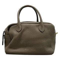 IACUCCI(イアクッチ) ハンドバッグ - グレーベージュ レザー