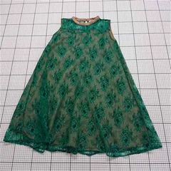 ◇ ⊂ ラディエイト RADIATE レースワンピース ノースリーブ グリーン系 38 レディース E  【1512100005858】