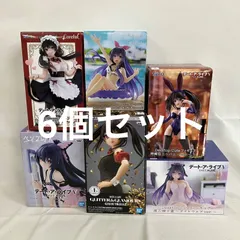 未開封 デート・ア・ライブⅤ  夜刀神十香  時崎狂三 フィギュア  6個セット SF1803 c107