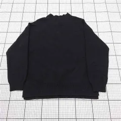 ◇ Θ グローバルワーク GLOBAL WORK モックネックニットセーター Lサイズ メンズ ブラック系 E  【1512100014409】