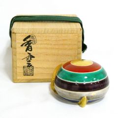 889 香合 手毬 通次阿山 茶道具 茶道 香 香炉 - メルカリ