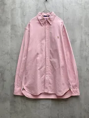 POLO RALPH LAUREN ポロ ラルフローレン 長袖 シャツ sizeM/ピンク ■◇メンズ