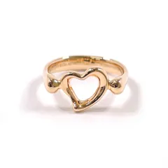 ティファニー リング・指輪 オープンハート エルサペレッティ  ピンクゴールド