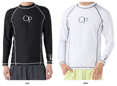 オーシャンパシフィック Ocean Pacific マリン オーシャンパシフィック ラッシュガード 水泳 海水浴 プール サーフィン ボディーボード 日焼け対策 熱中症対策 UVカット 紫外線対策   513480 WHT WHT