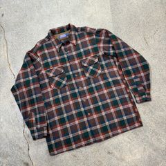 極美品 BROWN by 2-tacs 長袖 チェック シャツ XL - メルカリ