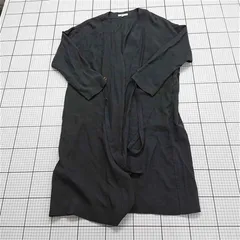 ◇ Θ ニコアンド niko and... ST84CK01EL ロングカーディガン ブラック系 レディース E  【1512220021882】