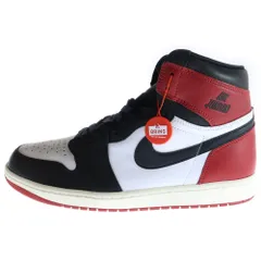 NIKE (ナイキ) AIR JORDAN 1 RETRO HIGH OG BLACK TOE REIMAGINED DZ5485-106 エアジョーダン1 レトロ OG ブラックトゥリイマジンド ハイカットスニーカー US12/30.0cm