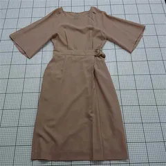 ◇ Θ ユナイテッドアローズ グリーンレーベルリラクシング ワンピース ベージュ系 レディース E  【1512220022049】