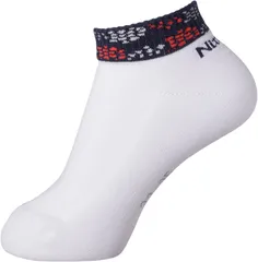 ニッタク Nittaku 卓球 モダンソックス 靴下 ショート丈 レディース ウィメンズ 女性 くるぶし 部活 クラブ サークル スクール チーム 学校 体育 授業 フィット 伝統模様 日本製  NW2723 02 ネイビー