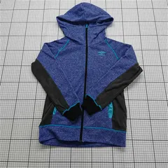 ◇ Θ アンブロ umbro UCA3651W フルジップパーカー ブルー系 メンズM E  【1512220022315】