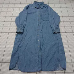 ◇ Θ ユニクロU UNIQLO U デニムシャツワンピース Sサイズ レディース E  【1512220022506】