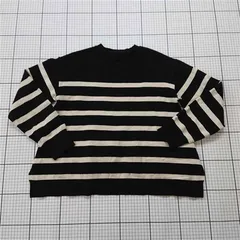 ◇ Θ アーバンリサーチドアーズ LA MARINE FRANCAISE ボーダーニットプルオーバー レディース E  【1512220025293】