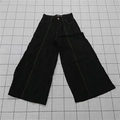 ◇ Θ ザラ ZARA ワイドパンツ ブラック系 S レディース E  【1512220024982】