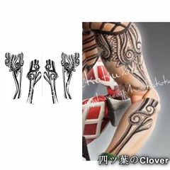 [미품·미사용 신품] 붙여넣기 조조의 기묘한 모험 바람 문신 씰 황금의 바람 디아보로 스티커 코스프레 도구 소품 cosplay 의상 가장 연출 B260130