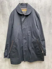 nano universe ナノユニバース Lufthansa コラボ ラウンドカラー ステンカラー コート sizeL/グレー  ◆■レディース