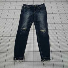 ◇ Θ アズールバイマウジー AZUL BY MOUSSY ダメージデニムパンツ M レディース E  【1512220027341】