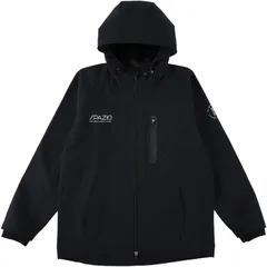 スパッツィオ Spazio フットサル テクニカルラインジップパーカー  TP0657 02 ブラック