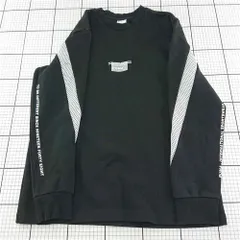 ◇ Θ プーマ PUMA ロゴ 長袖Tシャツ ブラック系 メンズ Lサイズ E  【1601070000380】