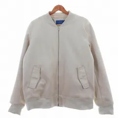 アイテムズ アーバンリサーチ ITEMS URBANRESEARCH ブルゾン ジャケット 長袖 スエード調 ジップアップ 無地 L ベージュ アウター