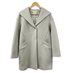 自由区/jiyuku(ジユウク) コート サイズ38 M レディース美品  - ライトグレー 長袖/春/秋