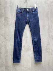 DIESEL KID ディーゼルキッド キッズ スキニー デニムパンツ size10Y/ネイビー ■■レディース