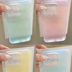 新品 超薄冷感・TPUソフトケース・iPhone 16/15 Pro Max/14/13用・マット仕上げ・透明・衝撃吸収・高級感ある保護ケース 