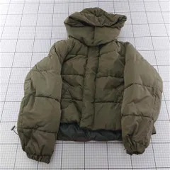 ◇ ⊇ ムルーア MURUA 011950200401-01 ダウンジャケット カーキ系 レディース E  【1601070002308】