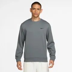 ナイキ トレーナー 長袖 メンズ スウェット NIKE Dri-FIT UV フレックス フリース L/S トップ 長そで プルオーバー トレーニング スポーツウェア 男性 グレー 灰色 メンズウエア nike スウェジャー/IF2978-084