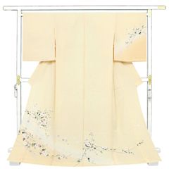 仮絵羽訪問着『阿部佳雪』十日町友禅作家□桜の花◇袷正絹着物◇HY3-25 