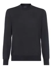 BRUNELLO CUCINELLI コットン＆シルクブレンドセーター 送料無料