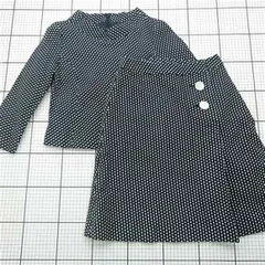 ◇ ⊇ スコットクラブ SCOT CLUB ドット柄セットアップ ジャケット＋スカート レディース E  【1601070002810】