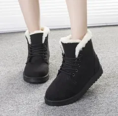 ＜在庫処分＞レディース 秋冬 雪靴 マーティン ショートブーツ 裏起毛 bu1