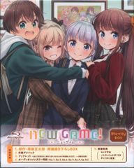 애니메이션 Blu-ray NEW GAME! Blu-ray BOX * 미개봉