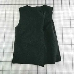 ◇ Θ ミスティック mystic MYZ1012207A0001 ポリエステルベスト ブラック系 レディース E  【1601150013477】