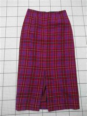◇ ⊇ アウラアイラ AULA AILA チェック柄タイトスカート 1193-07040 レディース E 【1601150013972】