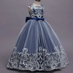 【新品?未使用】 ドレス パーティー 誕生日 子ども 結婚式 発表会 ロングドレス 子供ドレス 発表会ドレス ワンピース ドレス キッズ 女の子