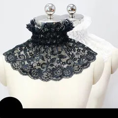 【新品・未使用】 付け襟 レースつけ襟 つけ襟 つけ衿 レディース付け襟 シャツスタイル レトロ付け襟 アンティーク ガーリー