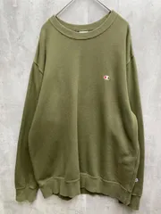 Champion チャンピオン クルーネックスウェットシャツ ベーシック sizeXL/カーキ ◇■メンズ
