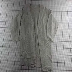 ◇ Θ マウジー MOUSSY ロングカーディガン グレー系 FREE レディース E  【1601150014849】