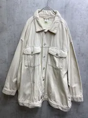 &DENIM アンドデニム Gジャン デニム ジャケット sizeL/ベージュ  ◇■メンズ