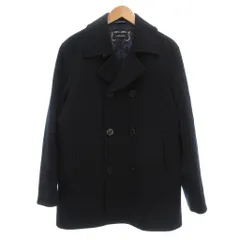 ニューヨーカー NEWYORKER Pコート ピーコート メルトン M 紺 ネイビー ダブルブレスト /UO
