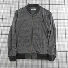 ◇ Θ ユナイテッドアローズ A DAY IN THE LIFE ジップアップブルゾン グレー系 メンズ M E  【1601150014979】