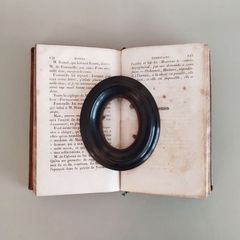 内野隆文 花 古い封筒にアクリル絵具 絵画 現代アート 美術作品 額縁