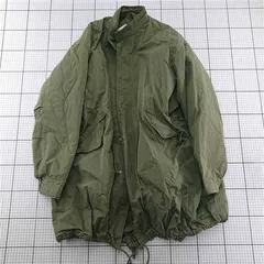 ◇ Θ モノマート MONO-MART モッズコート カーキ系 メンズ Mサイズ E  【1601150028792】