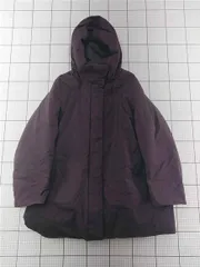 ◇ ⊇ ユニクロ UNIQLO ダウンコート フード付き ブラック系 Mサイズ メンズ E  【1601150028747】