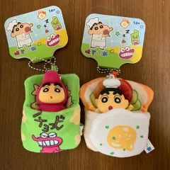 クレヨンしんちゃん フィギュア 布団 キーホルダー