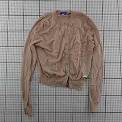 ◇ Θ ブルーレーベルクレストブリッジ BLUE LABEL CRESTBRIDGE カーディガン ベージュ系 38 レディース E  【1601150029546】